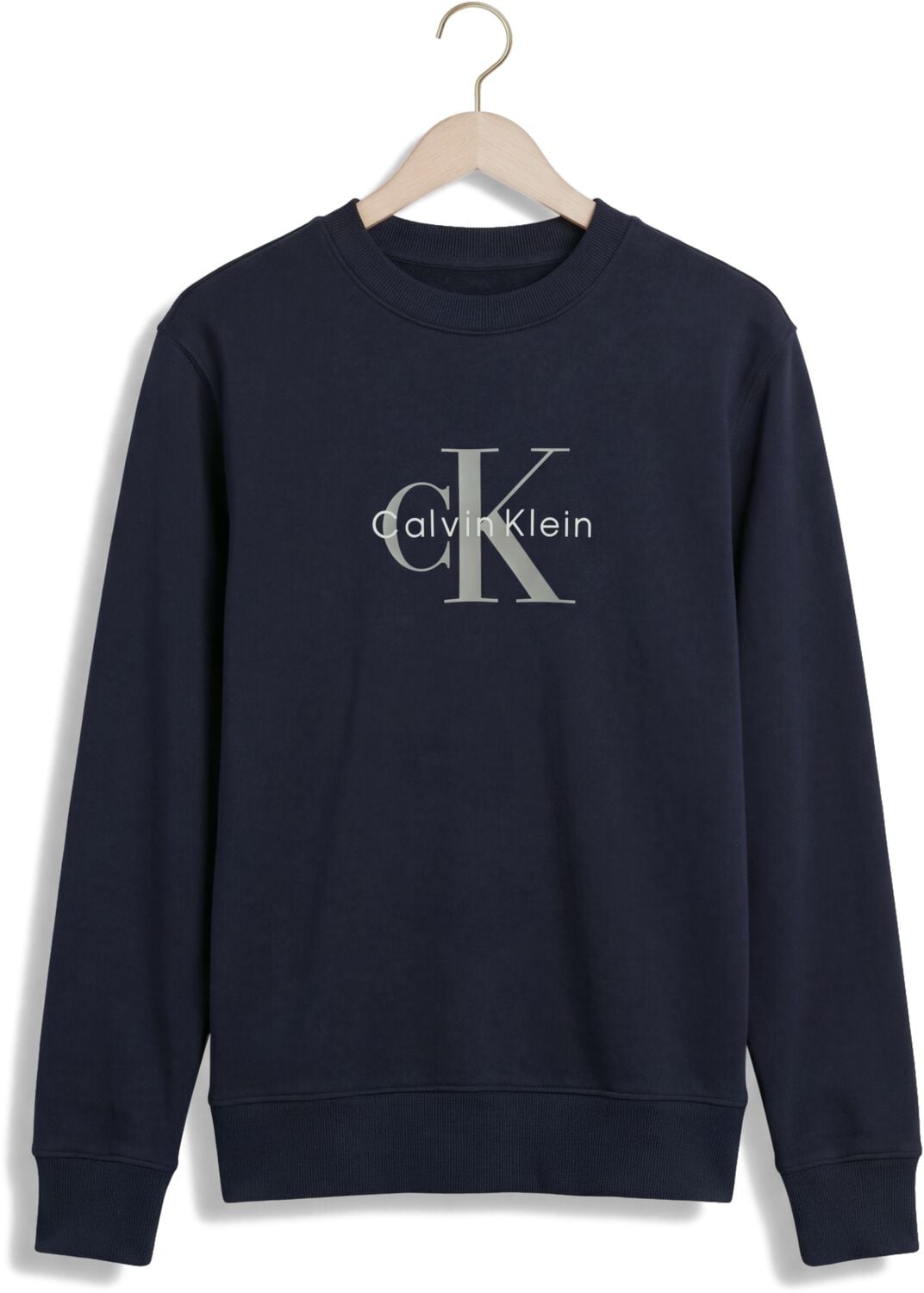 Calvin Klein Heren Truien & Vesten Ls 350terry Mnlg Cn Swtshrt - Donkerblauw, foto 2