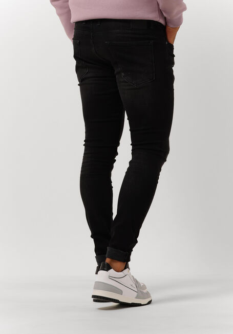 Donkergrijze PUREWHITE Slim fit jeans #THE JONE - SKINNY FIT JEANS WITH SUBTLE DAMAGING SPOTS AND BLACK PAINT SPLASHES - large