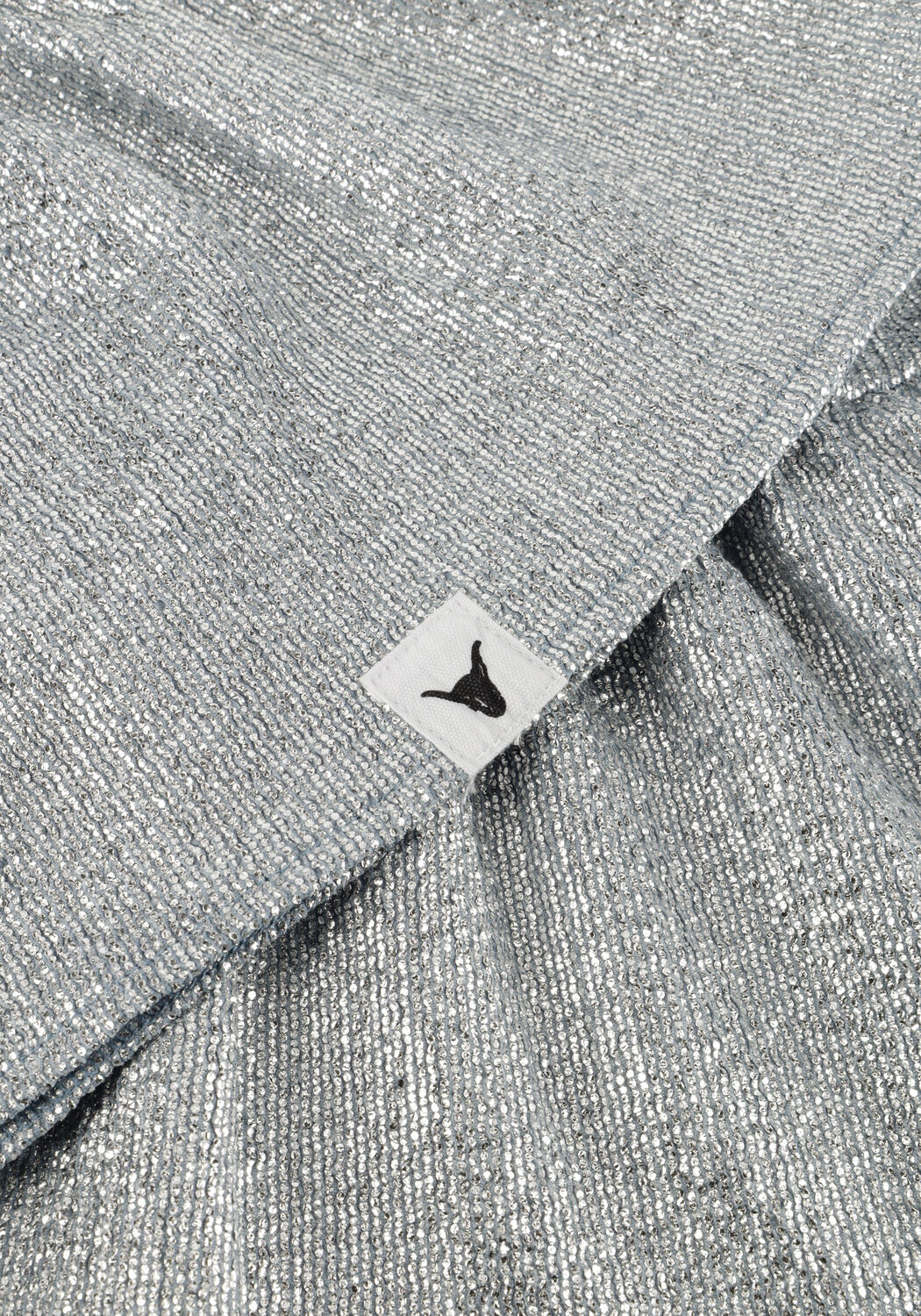 Zilveren ALIX MINI Mini jurk STRUCTURED DRESS - large