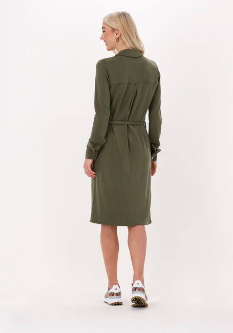 Groene JANSEN AMSTERDAM Mini jurk BIBIAN - large