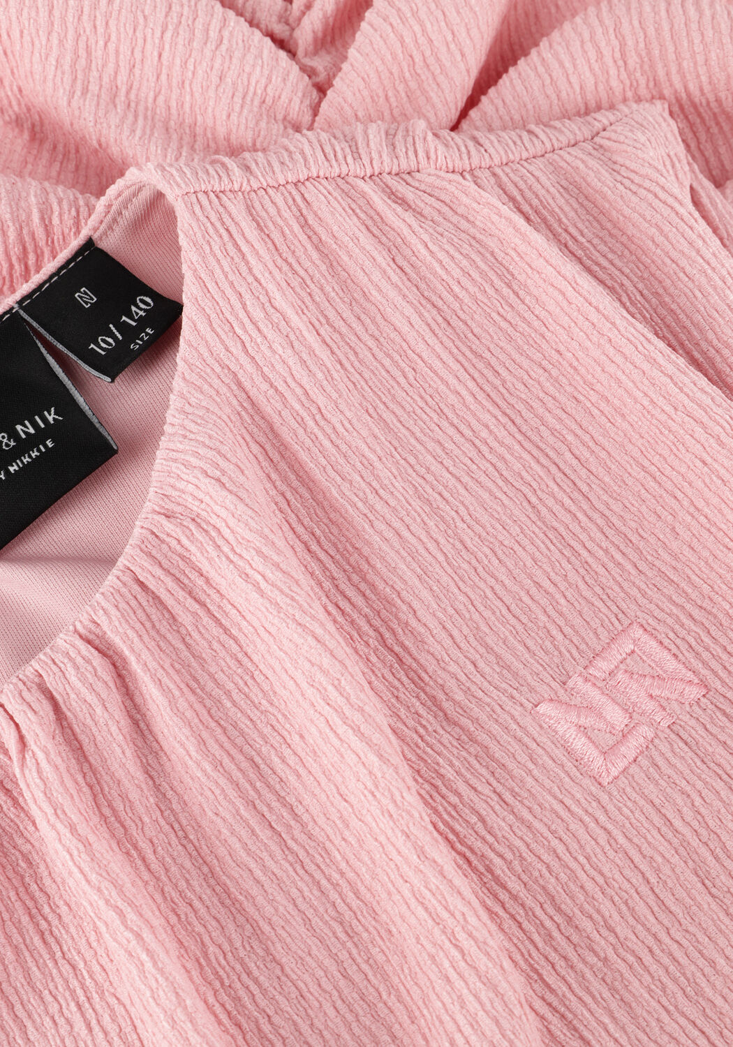 Lichtroze NIK & NIK Mini jurk SANDRA DRESS - large