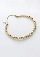 Goudkleurig NOTRE-V Armbanden BANGLE STONE CRYSTAL - medium