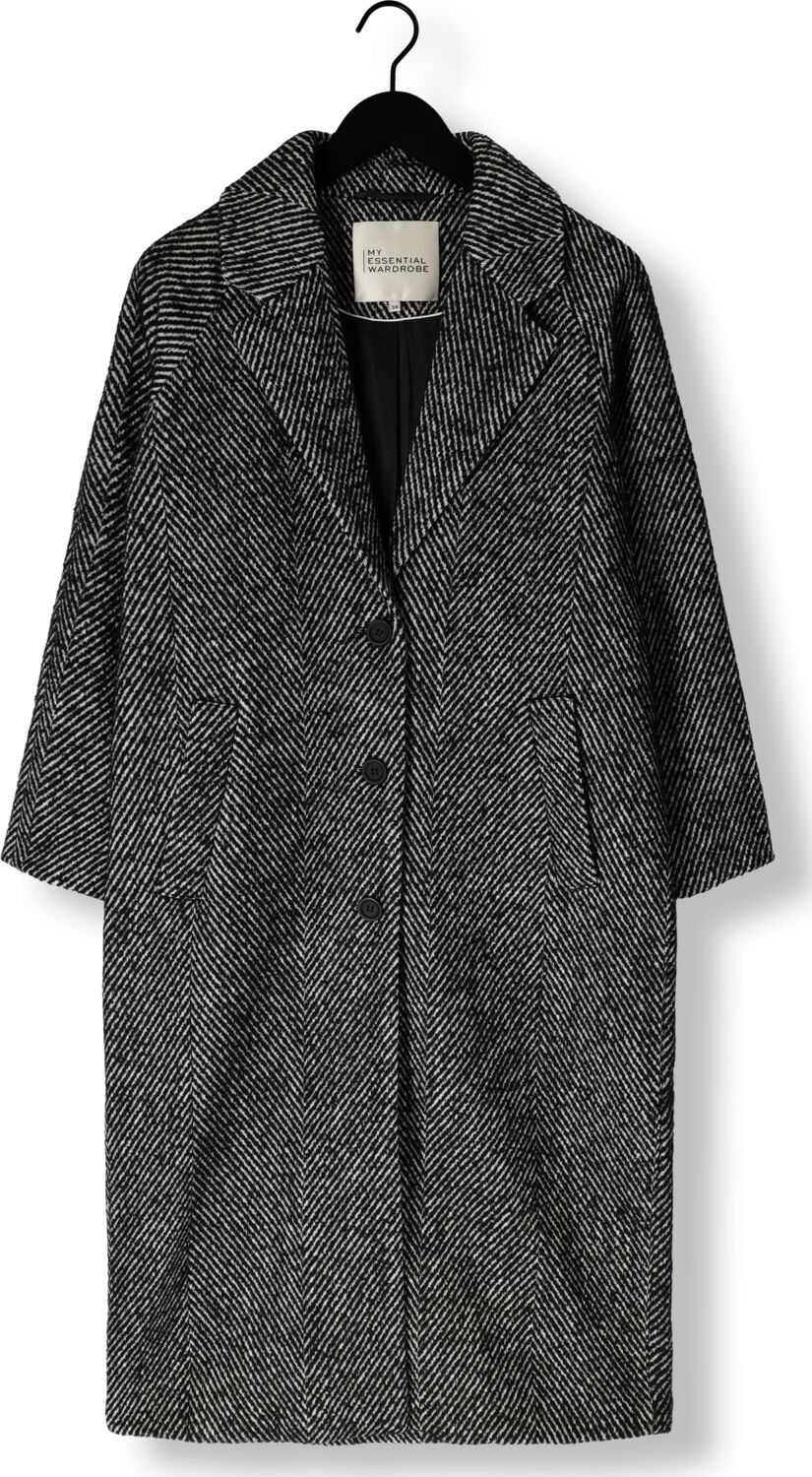 MY ESSENTIAL WARDROBE Dames Jassen Maggiemw Coat Zwart