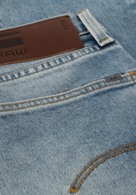Lichtblauwe G-STAR RAW Straight leg jeans 3301 REGULAR TAPERED - large