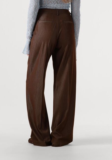 Bruine CO'COUTURE Wijde broek TERRYCC DENIM LL PANT - large