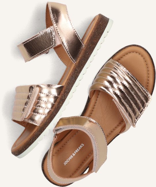 Roségouden JOCHIE & FREAKS Platte sandalen DAISY Roségouden JOCHIE & FREAKS Platte sandalen DAISY - large