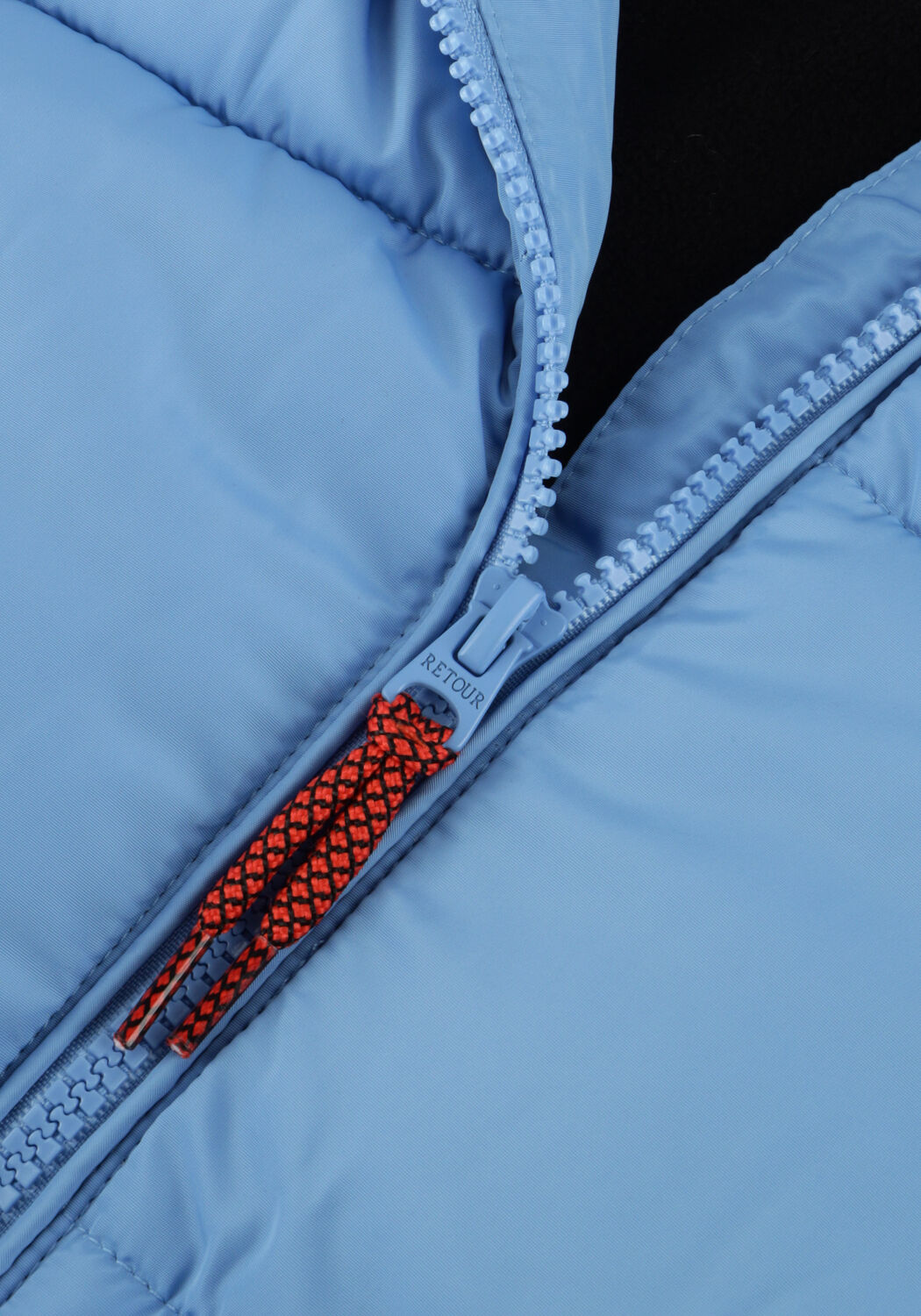 Lichtblauwe RETOUR Gewatteerde jas TIFFANY - large