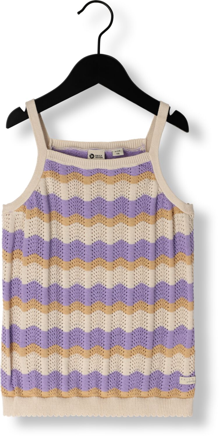 DAILY7 Meisjes Tops & T-shirts Knitted Singlet Paars