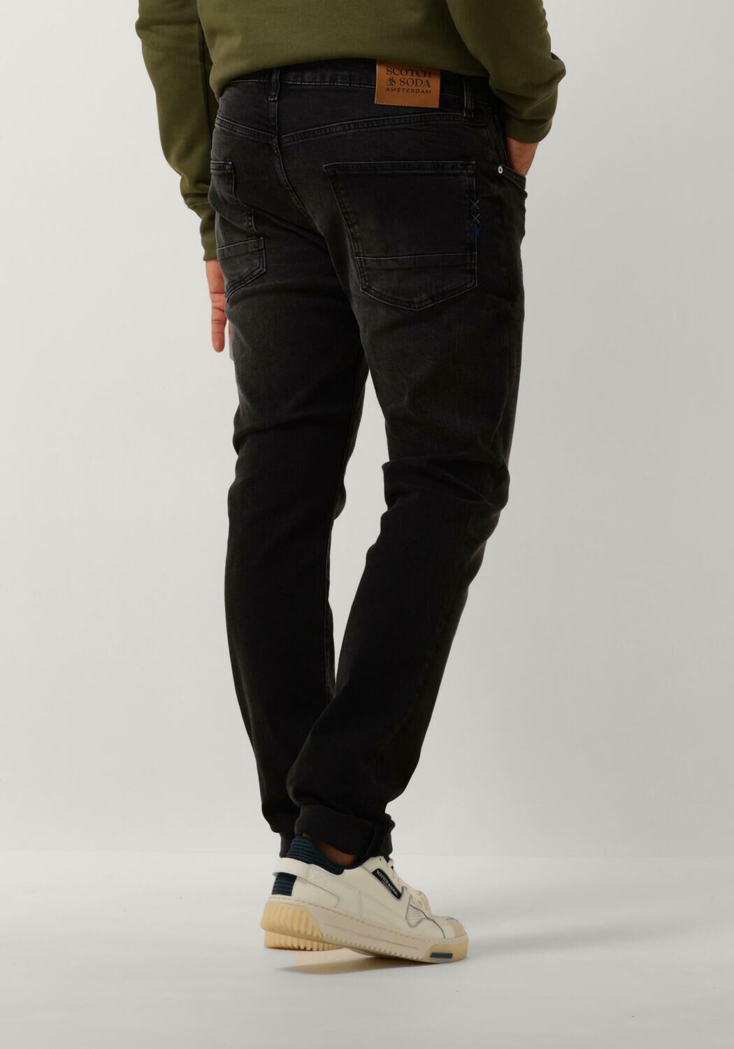 SCOTCH & SODA Heren Jeans Core Ralston Slim Jeans Zwart