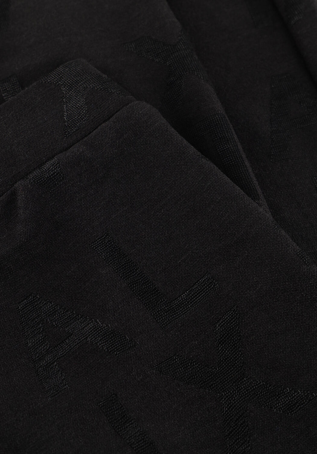 Zwarte ALIX THE LABEL Broeken LADIES KNITTED ALIX JACQUARD LEGGING - large