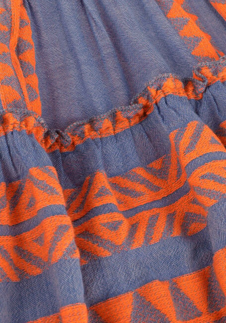 Oranje DEVOTION Mini jurk ELLA MINI - large