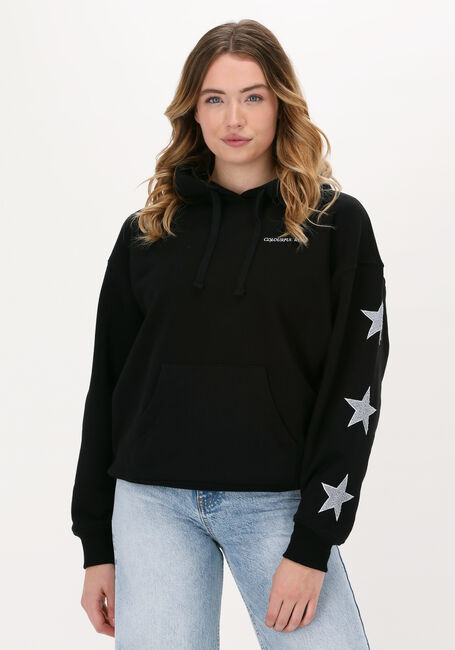 Onmogelijk onkruid Bakkerij Zwarte COLOURFUL REBEL Sweater STAR TOWELLING OVERSIZED HOODI | Omoda