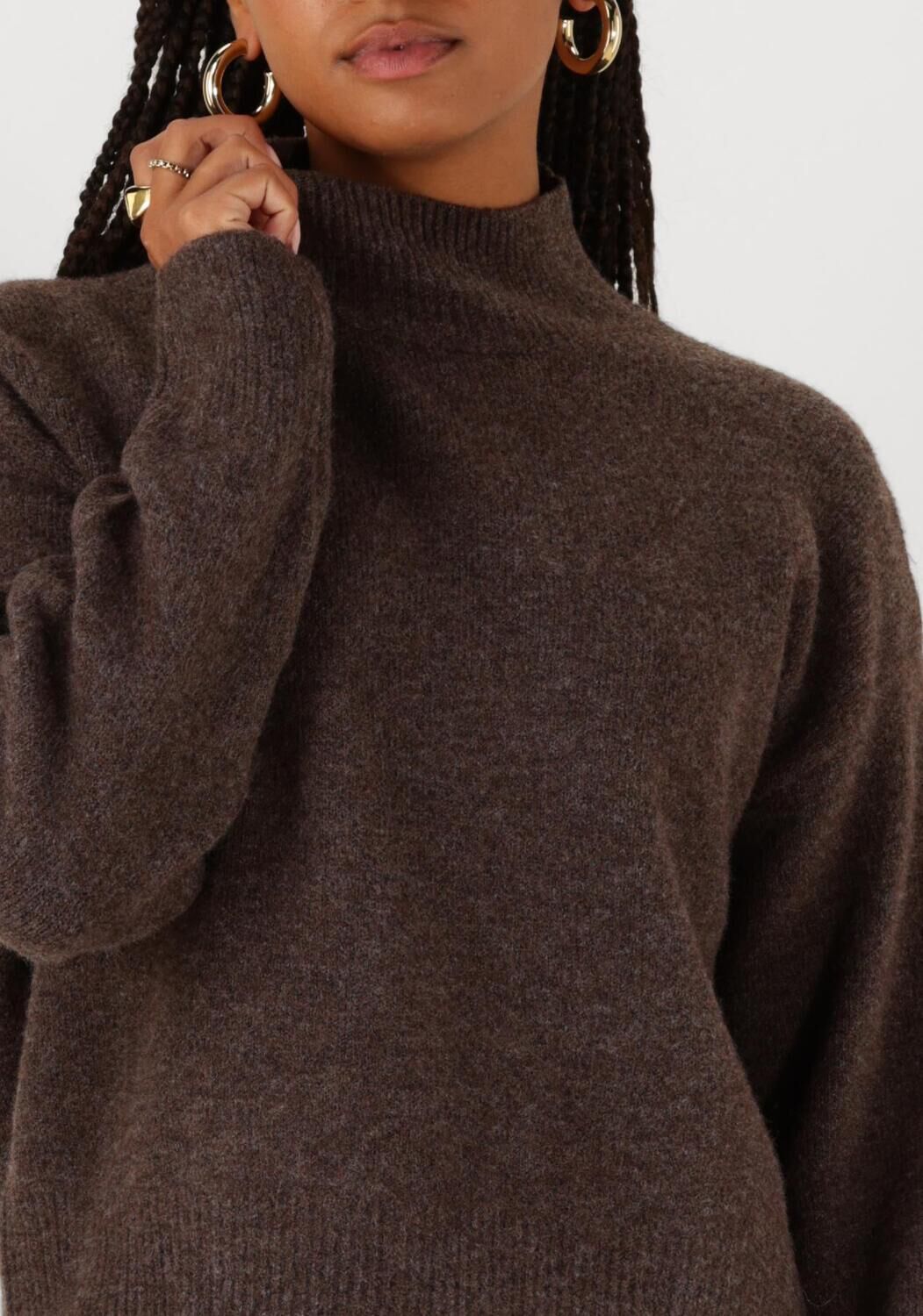 NEO NOIR Dames Truien & Vesten Paula Knit Blouse Bruin