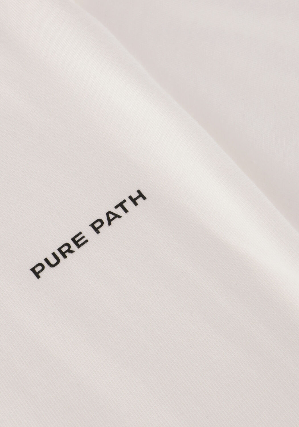 Gebroken wit PURE PATH T-shirt LOOSE FIT T-SHIRTS CREWNECK SS106 - large