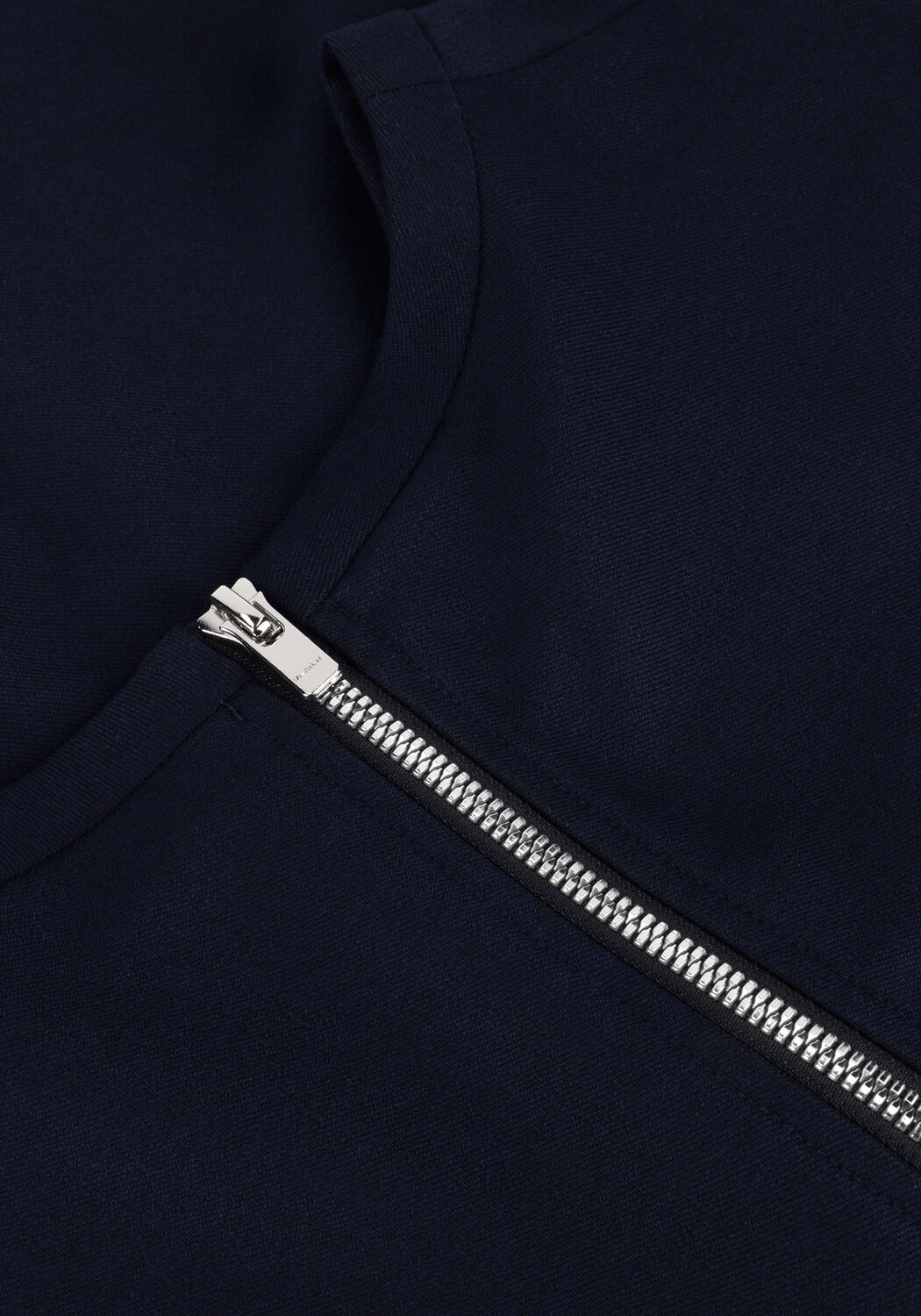 Blauwe VANILIA Trui FLANEL SWEATER - large