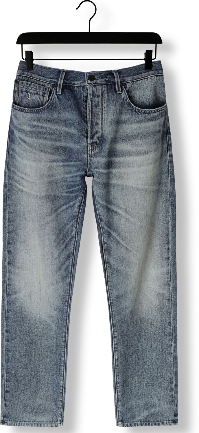 BUTCHER OF BLUE Heren Jeans Stockton Straight Redding Med Blauw