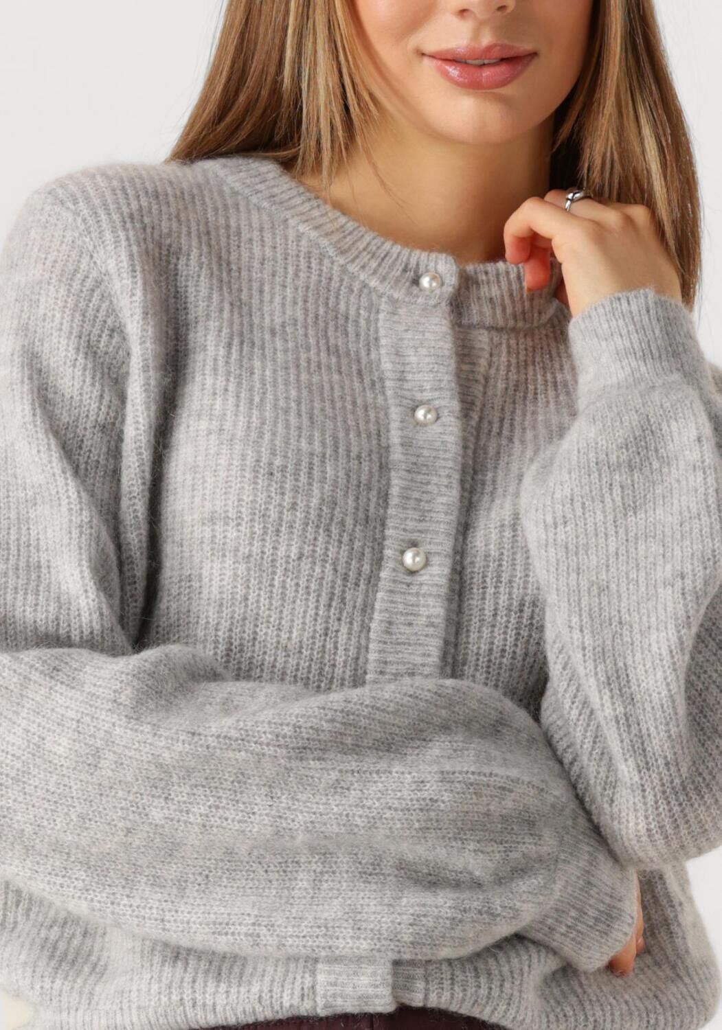 MODSTRÖM Modström Dames Truien & Vesten Lennimd Cardigan Grijs
