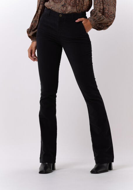 Zwarte BY-BAR Pantalon LEILA VELVET TWILL PANT - large