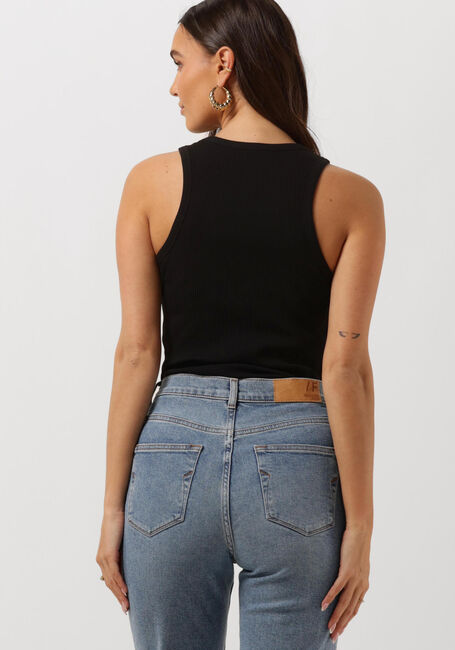 Zwarte SELECTED FEMME Top SLFANNA O-NECK TANK TOP - large