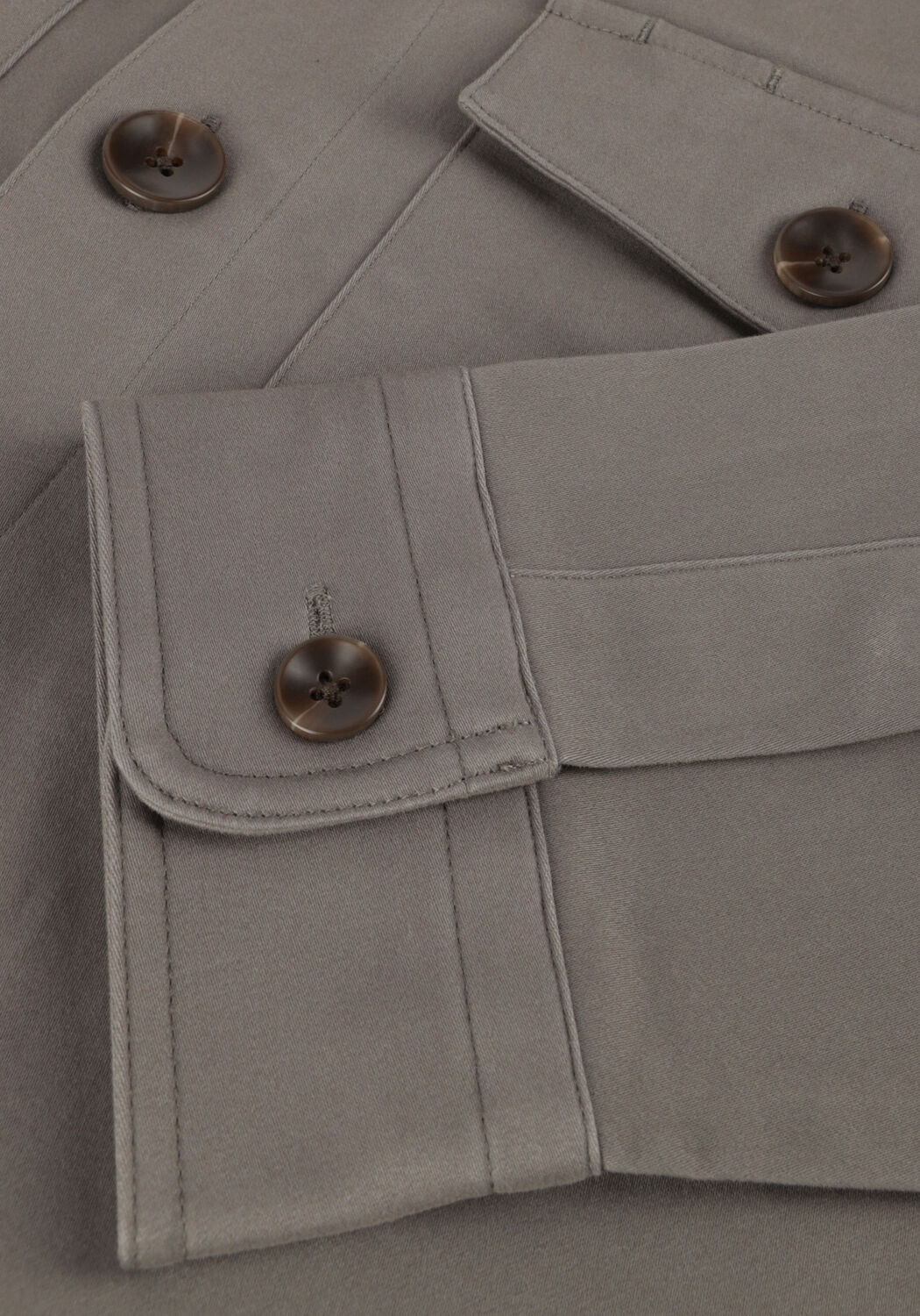 Groene PROFUOMO Overshirt OVERSHIRT BASIC - large