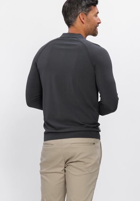 Donkergrijze CAST IRON Polo REGULAR FIT VISCOSE BLEND - large