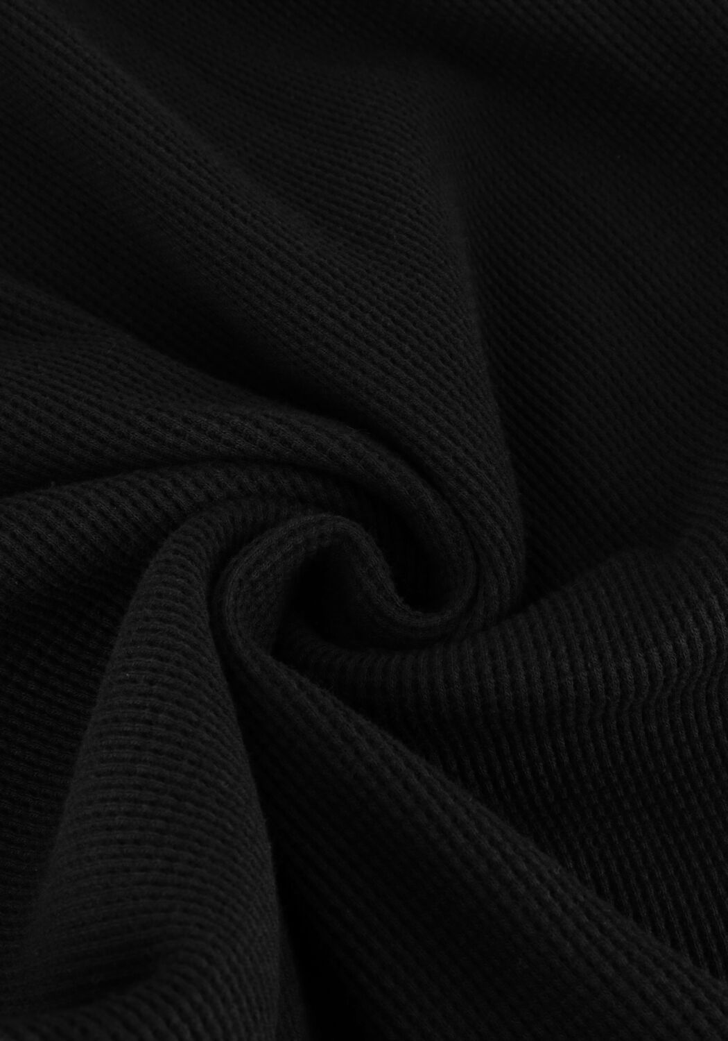 Zwarte ANERKJENDT T-shirt AKKIKI S/S WAFFLE TEE - large