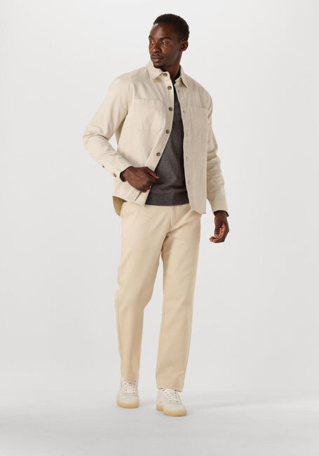 Beige SELECTED HOMME Pantalon SLHREGULAR HARRY TWILL PANT - large