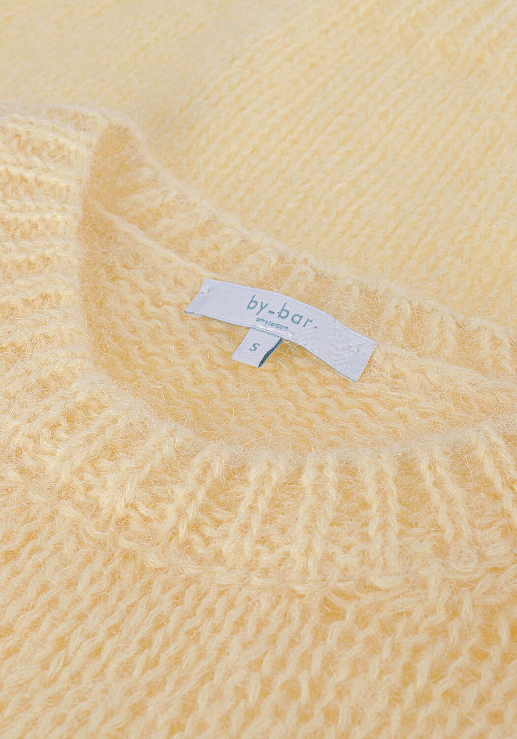 Gele BY-BAR Trui COCO ASTRO PULLOVER - large