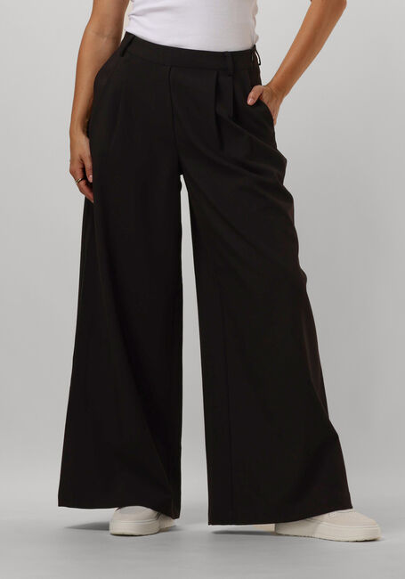 Zwarte MY ESSENTIAL WARDROBE Wijde broek MILANMW WIDE PANT - large