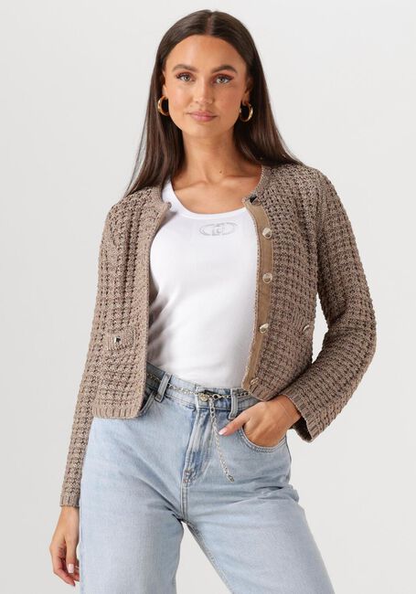 Bronzen LIU JO Vest ECS GIACCA MAGLIA - large