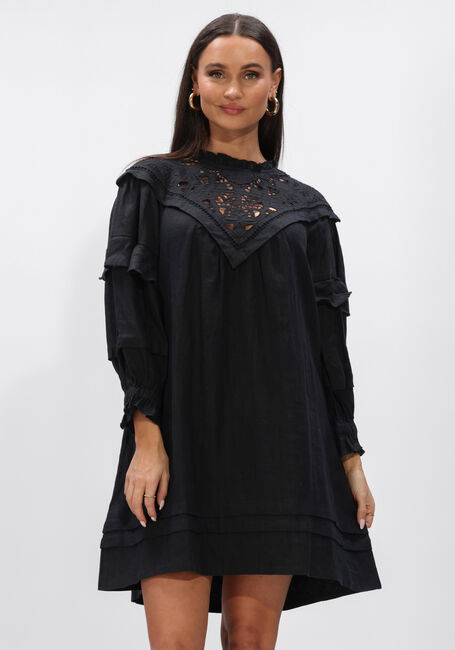 Zwarte BY-BAR Mini jurk BOWIE DRESS - large