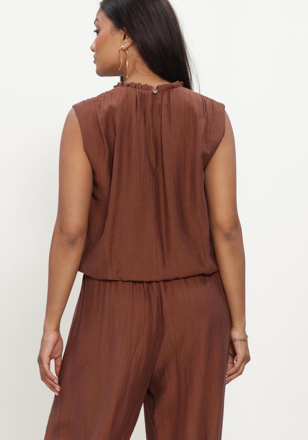 Bruine DANTE6 Tops & T-shirts ESTE BALLOON TOP - large