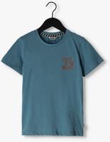 Blauwe MOODSTREET T-shirt T-SHIRT WITH CHEST AND BACK PRINT - medium