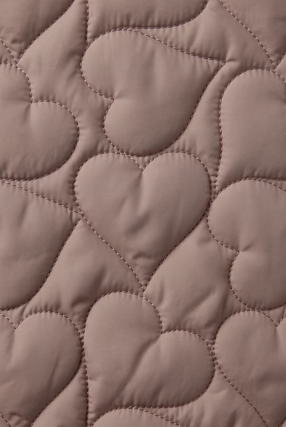 YOUR WISHES Meisjes Jassen Love Quilting Tie Puffer Coat Taupe