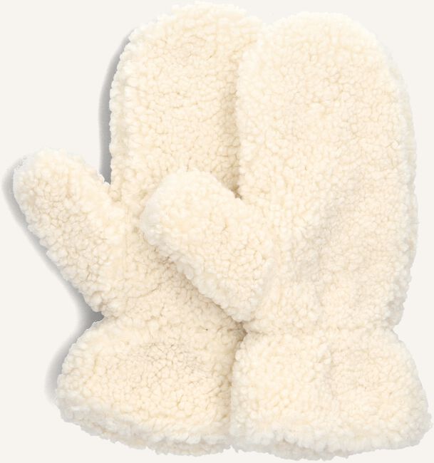 Creme ANOTHER LABEL Handschoenen LENA TEDDY GLOVES Creme ANOTHER LABEL Handschoenen LENA TEDDY GLOVES - large