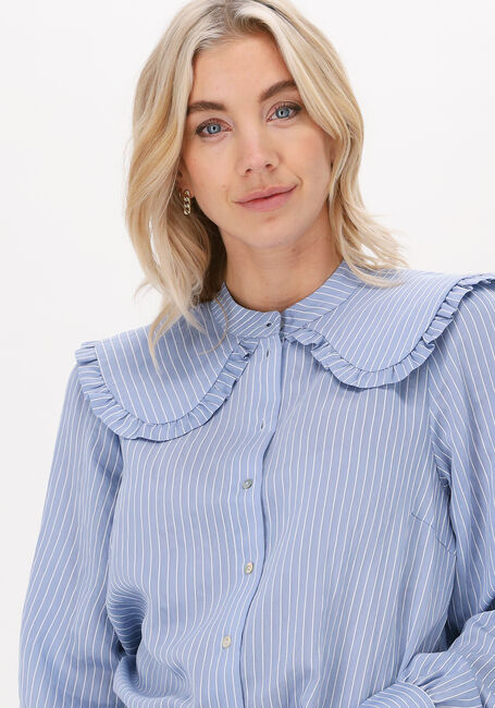 Lichtblauwe Y.A.S. Blouses YASSALLI LS SHIRT S. - large