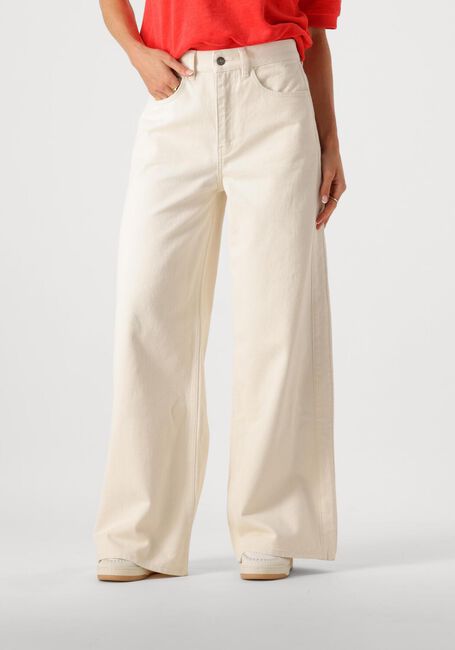 Gebroken wit BY-BAR Wide jeans JADEN OFF WHITE PANT - large