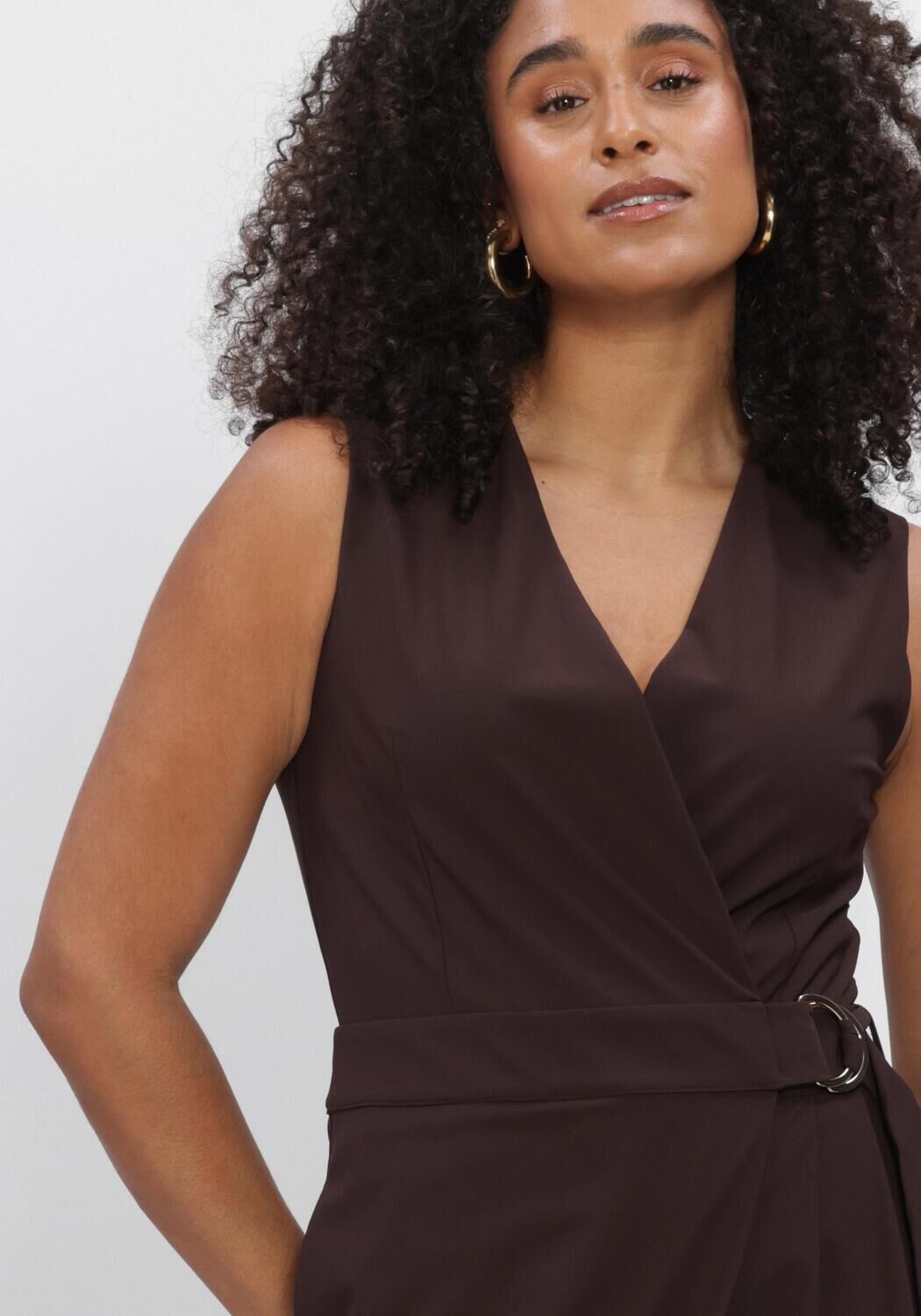 Bruine STUDIO ANNELOES Jumpsuit LOESJE JUMPSUIT - large