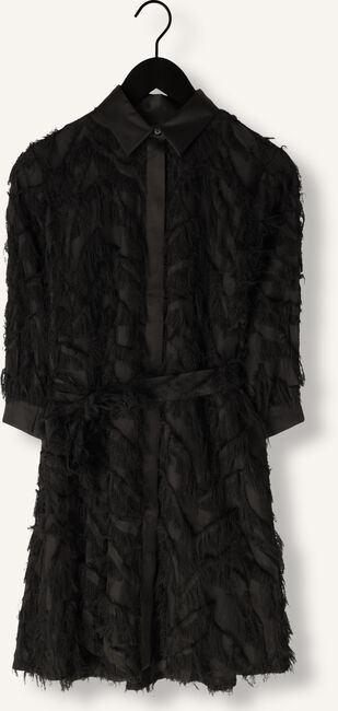 Zwarte SELECTED WOMEN Mini jurk SLFMYLINE 3/4 SHORT FLUFFY SHIRT Zwarte SELECTED WOMEN Mini jurk SLFMYLINE 3/4 SHORT FLUFFY SHIRT - large