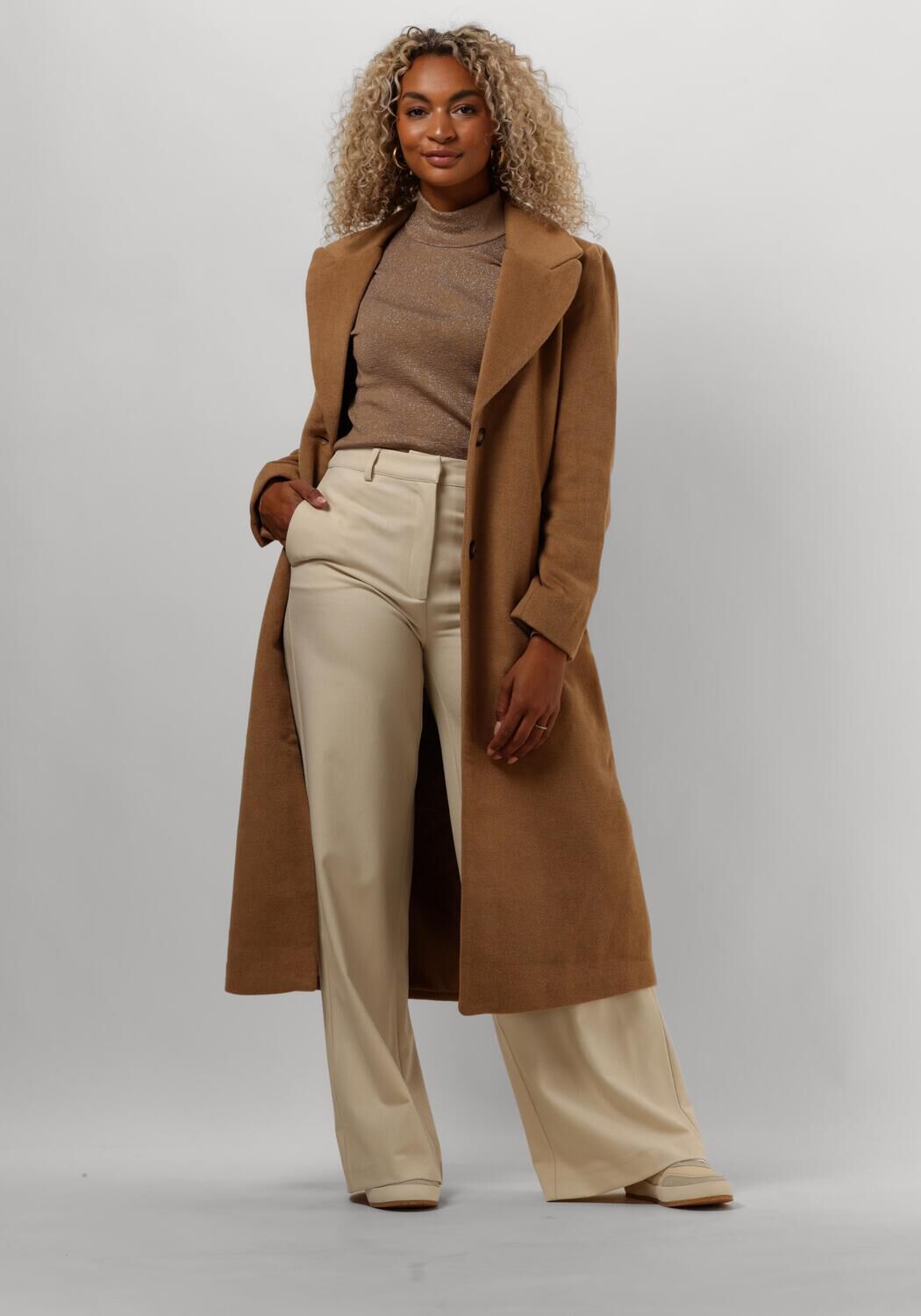 NOTRE-V Dames Jassen Nv-eira Camel