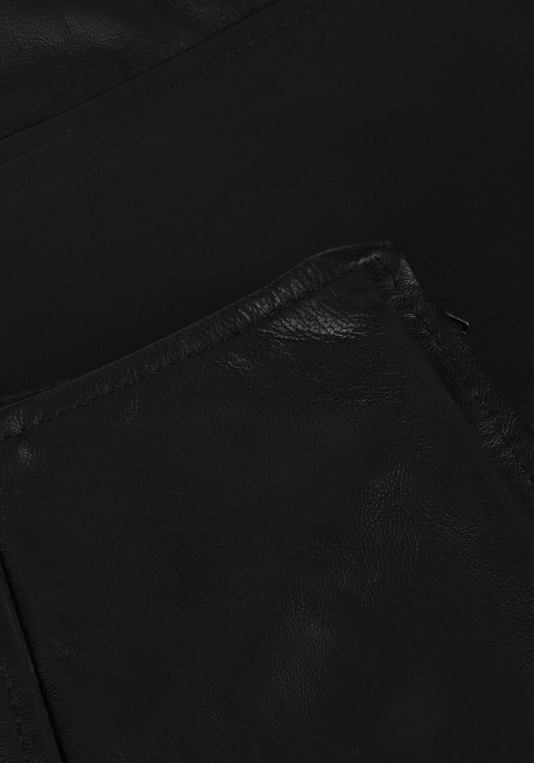 Zwarte MODSTR&Ouml;M Minirok KESSIMD SHORT SKIRT - large