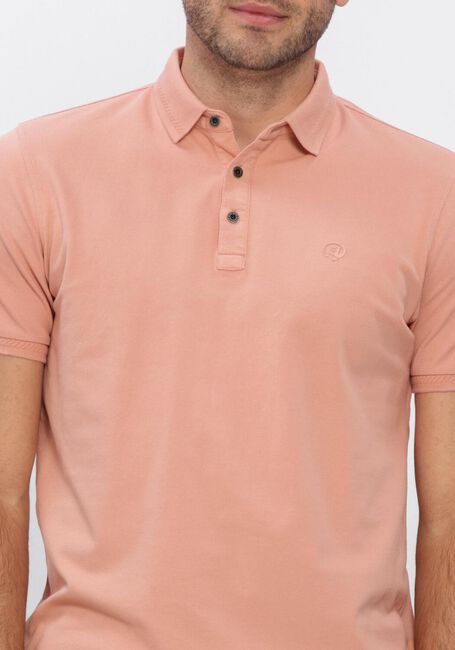 Roze CAST IRON Polo SLIM FIT FINE PIQUE ESSENTIAL - large