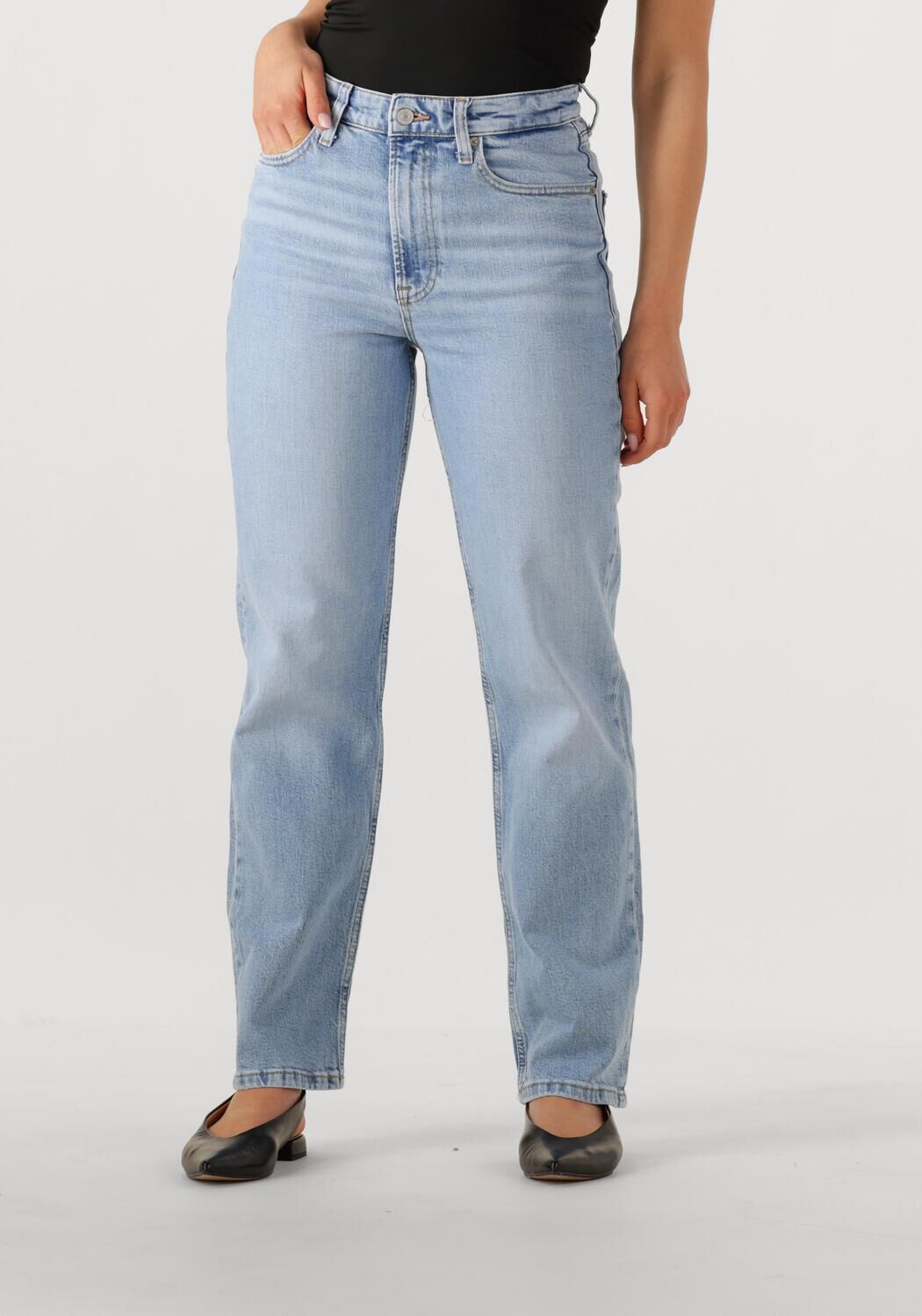 TOMMY JEANS Dames Jeans Layla Hr Slim Str Bi0112 Co Lichtblauw