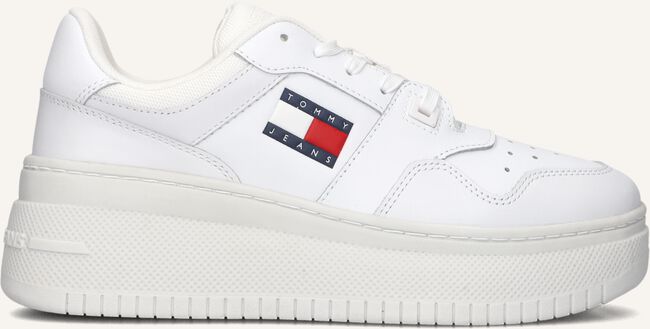 Witte TOMMY JEANS Lage sneakers TJW RETRO BASKET FLATFORM Witte TOMMY JEANS Lage sneakers TJW RETRO BASKET FLATFORM - large