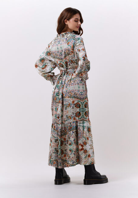 Donkergrijze LOLLY'S LAUNDRY Maxi jurk BRITTA DRESS - large