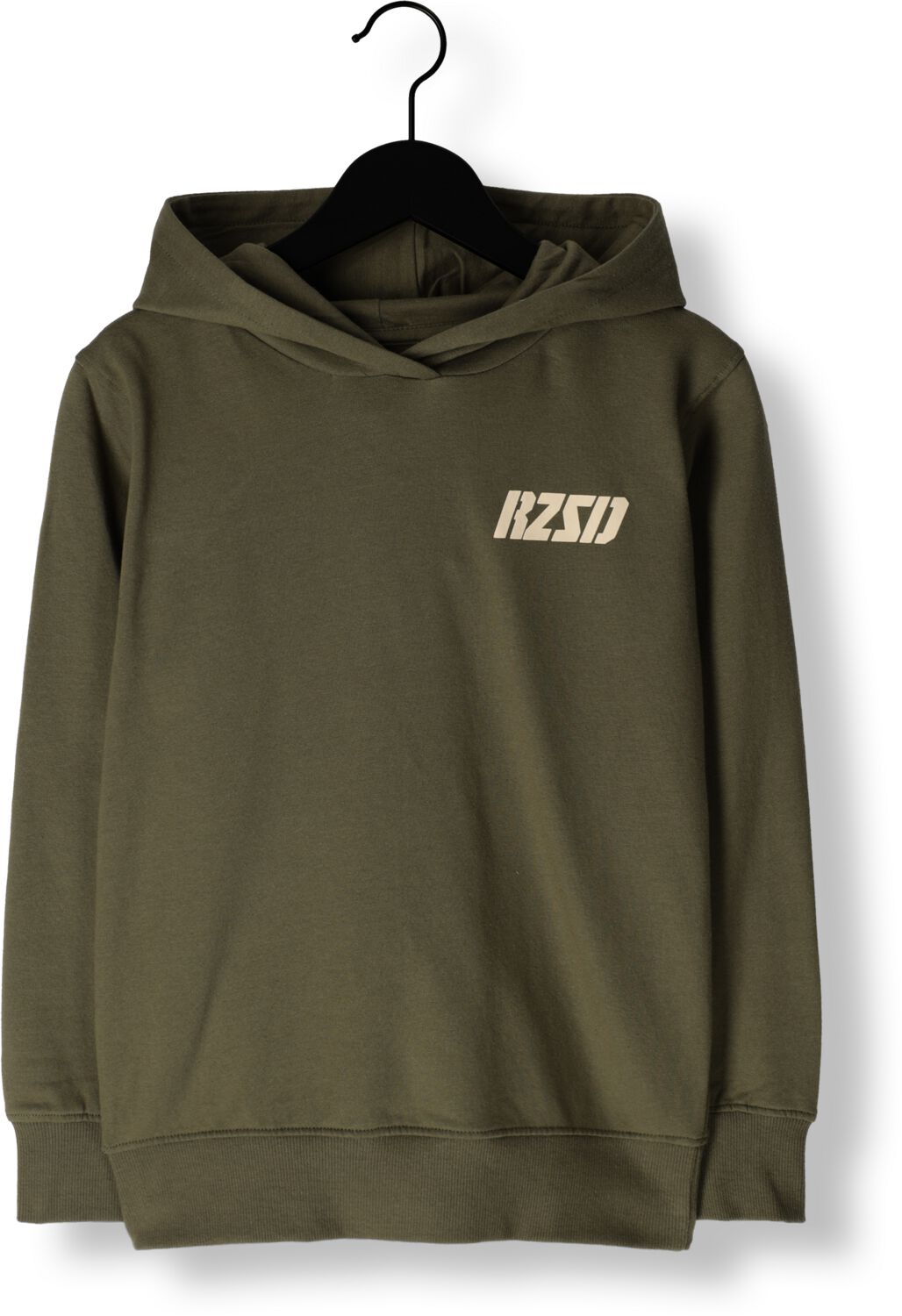 Raizzed hoodie Nulato met backprint armygroen