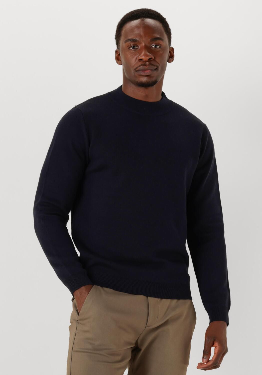 DSTREZZED Heren Truien & Vesten Archer Mocknek Donkerblauw