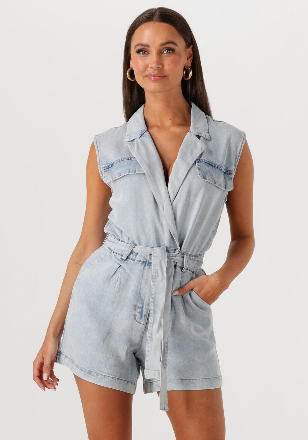 FREEBIRD Dames Jumpsuits Yael Sl Lichtblauw
