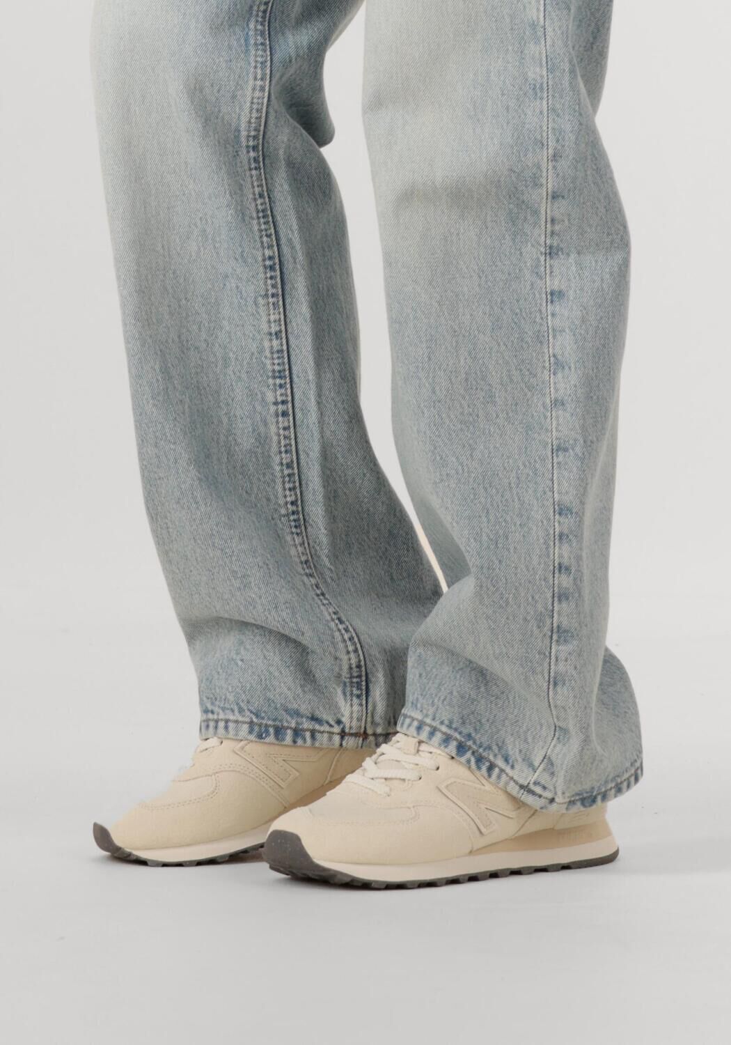 Beige NEW BALANCE Lage sneakers WL574 D - large