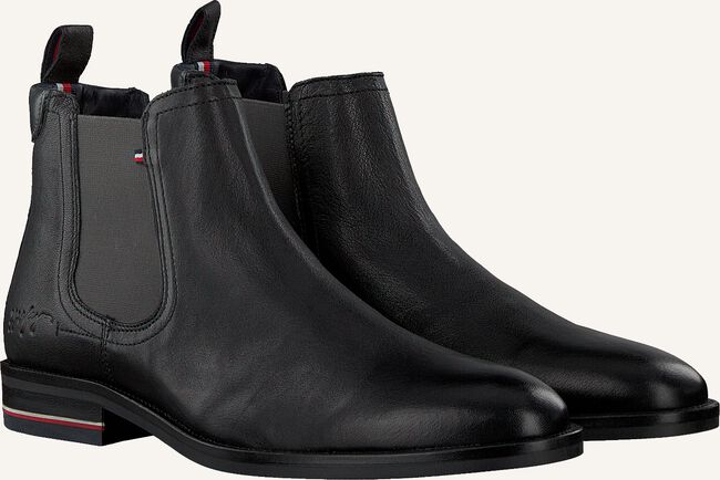 Zwarte TOMMY HILFIGER Chelsea boots SIGNATURE HILFIGER CHELSEA Zwarte TOMMY HILFIGER Chelsea boots SIGNATURE HILFIGER CHELSEA - large